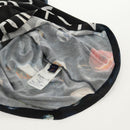 LOUIS VUITTON Short Sleeved T-shirt Cotton Black LV Auth 129780M-10