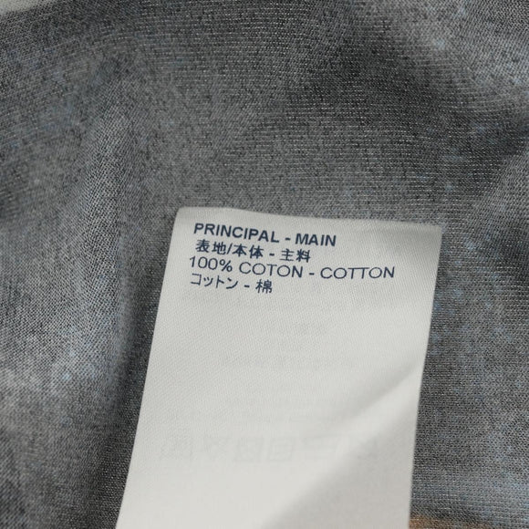 LOUIS VUITTON Short Sleeved T-shirt Cotton Black LV Auth 129780M