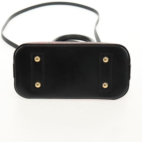 LOUIS VUITTON Monogram Trompeille Alma BB Time Trunk Bag M53152 Auth 129787M