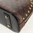 LOUIS VUITTON Monogram Trompeille Alma BB Time Trunk Bag M53152 Auth 129787M-17