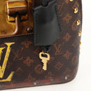 LOUIS VUITTON Monogram Trompeille Alma BB Time Trunk Bag M53152 Auth 129787M-9