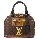 LOUIS VUITTON Monogram Trompeille Alma BB Time Trunk Bag M53152 Auth 129787M-13