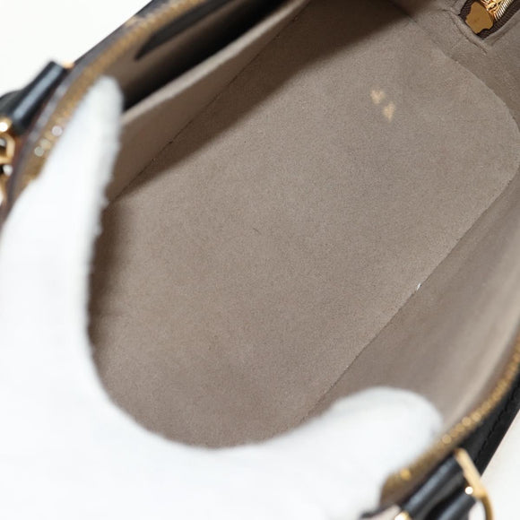 LOUIS VUITTON Monogram Trompeille Alma BB Time Trunk Bag M53152 Auth 129787M