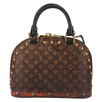 LOUIS VUITTON Monogram Trompeille Alma BB Time Trunk Bag M53152 Auth 129787M - 0
