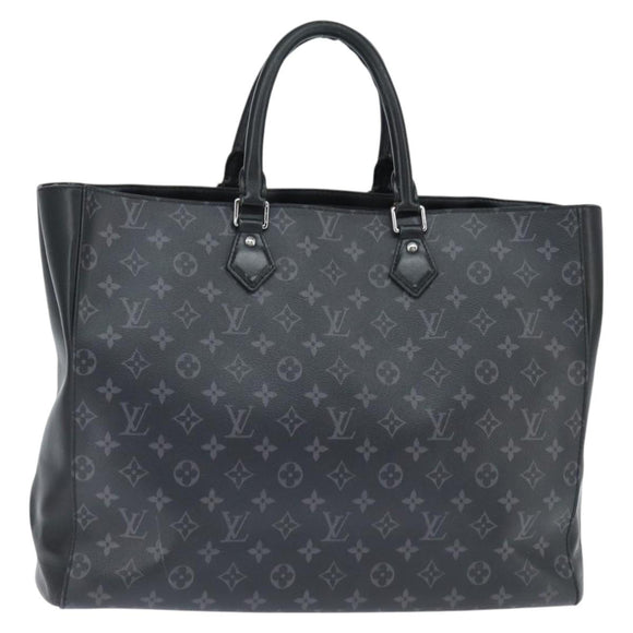 LOUIS VUITTON Monogram Eclipse Grand Sac Business Bag M44733 LV Auth 129789