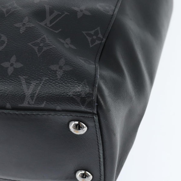 LOUIS VUITTON Monogram Eclipse Grand Sac Business Bag M44733 LV Auth 129789