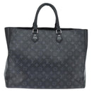LOUIS VUITTON Monogram Eclipse Grand Sac Business Bag M44733 LV Auth 129789-13