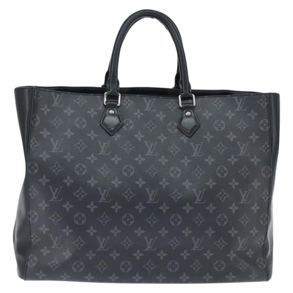LOUIS VUITTON Monogram Eclipse Grand Sac Business Bag M44733 LV Auth 129789