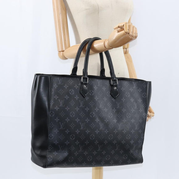 LOUIS VUITTON Monogram Eclipse Grand Sac Business Bag M44733 LV Auth 129789