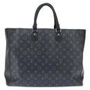 LOUIS VUITTON Monogram Eclipse Grand Sac Business Bag M44733 LV Auth 129789-2