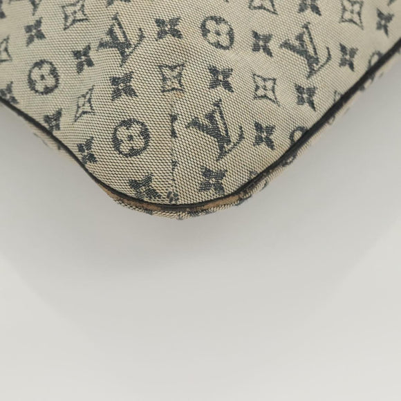 LOUIS VUITTON Monogram Mini Françoise Tote Bag 2way Blue M92208 LV Auth 129802