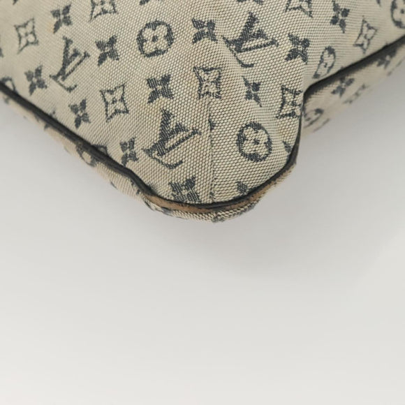 LOUIS VUITTON Monogram Mini Françoise Tote Bag 2way Blue M92208 LV Auth 129802