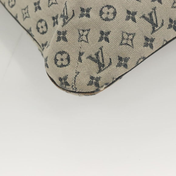 LOUIS VUITTON Monogram Mini Françoise Tote Bag 2way Blue M92208 LV Auth 129802
