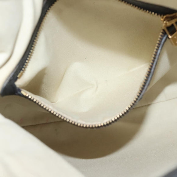 LOUIS VUITTON Monogram Mini Françoise Tote Bag 2way Blue M92208 LV Auth 129802