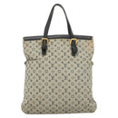 LOUIS VUITTON Monogram Mini Françoise Tote Bag 2way Blue M92208 LV Auth 129802-2