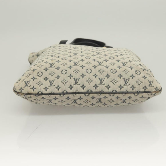 LOUIS VUITTON Monogram Mini Françoise Tote Bag 2way Blue M92208 LV Auth 129802