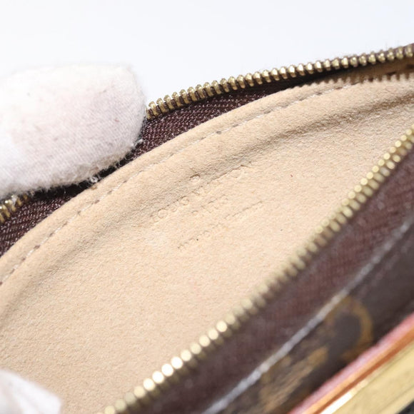 LOUIS VUITTON Monogram Pochette Mira PM Accessory Pouch M60095 LV Auth 129805V