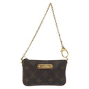 LOUIS VUITTON Monogram Pochette Mira PM Accessory Pouch M60095 LV Auth 129805-13