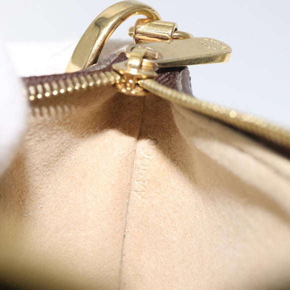 LOUIS VUITTON Monogram Pochette Mira PM Accessory Pouch M60095 LV Auth 129805V
