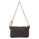 LOUIS VUITTON Monogram Pochette Mira PM Accessory Pouch M60095 LV Auth 129805-2