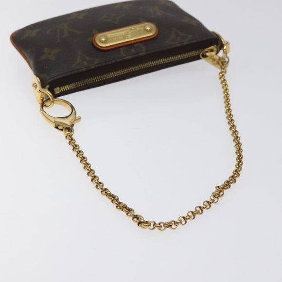 LOUIS VUITTON Monogram Pochette Mira PM Accessory Pouch M60095 LV Auth 129805V