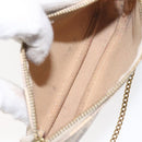 LOUIS VUITTON Damier Azur Mini Pochette Accessoires Pouch N63005 Auth 129806-11