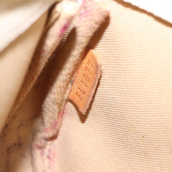 LOUIS VUITTON Damier Azur Mini Pochette Accessoires Pouch N63005 Auth 129806