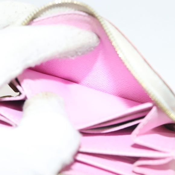 LOUIS VUITTON Monogram Multicolor Zippy Coin Purse White M93741 LV Auth 129807