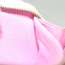 LOUIS VUITTON Monogram Multicolor Zippy Coin Purse White M93741 LV Auth 129807-18