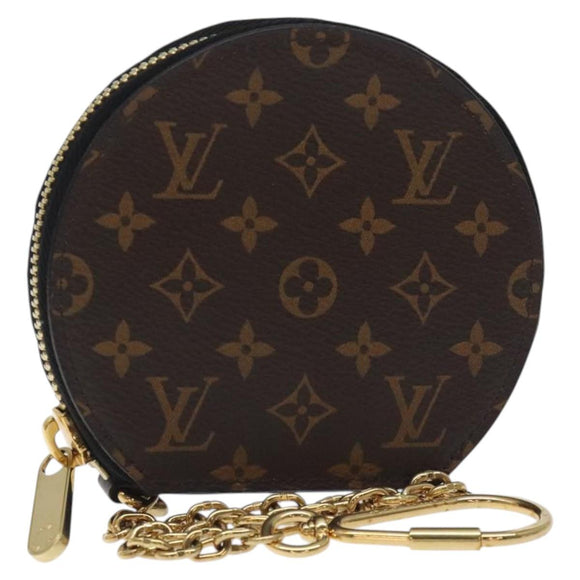 LOUIS VUITTON Monogram Micro Boite Chapo Coin Purse M63597 LV Auth 129808