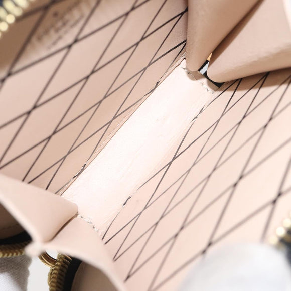 LOUIS VUITTON Monogram Micro Boite Chapo Coin Purse M63597 LV Auth 129808