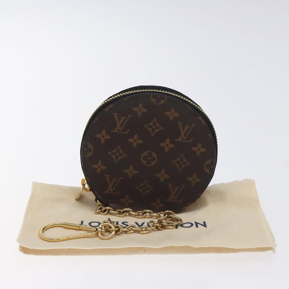LOUIS VUITTON Monogram Micro Boite Chapo Münztäschchen M63597 LV Auth 129808