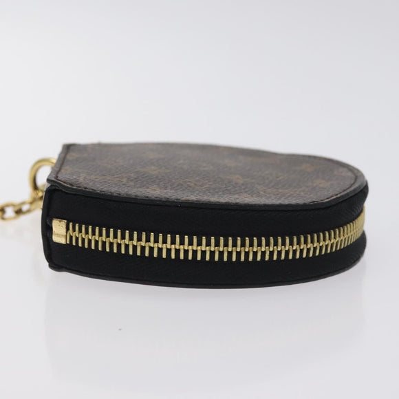LOUIS VUITTON Monogram Micro Boite Chapo Münztäschchen M63597 LV Auth 129808