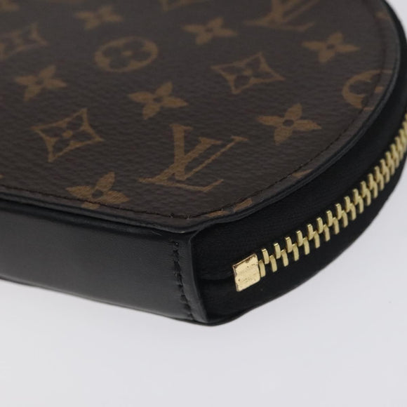 LOUIS VUITTON Monogram Micro Boite Chapo Coin Purse M63597 LV Auth 129808