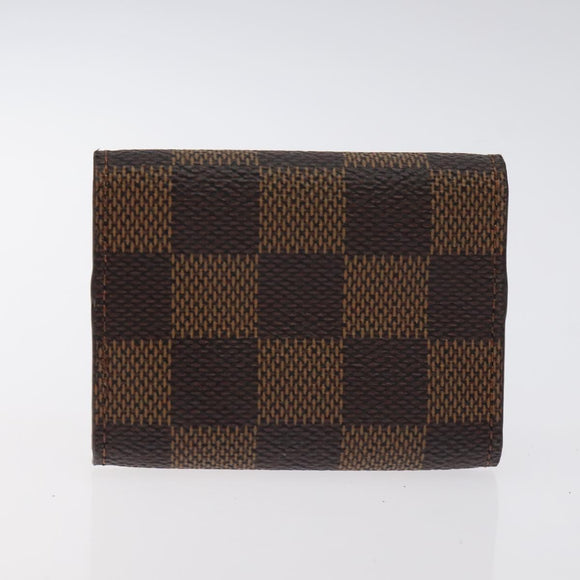 LOUIS VUITTON Damier Ebene Cuffs Cuff Case LV Auth 129809