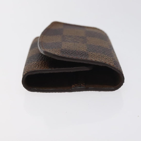 LOUIS VUITTON Damier Ebene Cuffs Cuff Case LV Auth 129809