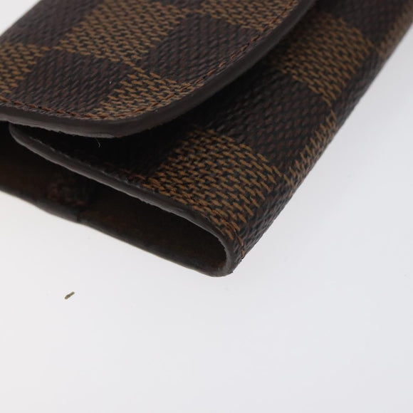 LOUIS VUITTON Damier Ebene Cuffs Cuff Case LV Auth 129809