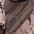 BURBERRY Nova Check Blue Label Tote Bag Canvas Brown Silver Auth 129810-12