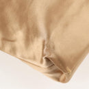 PRADA Chain Tote Bag Satin Gold Auth 129815-17