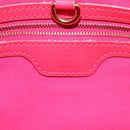 LOUIS VUITTON Monogram Vernis Wilshire PM Hand Bag Rose Pop M93643 Auth 129819-18