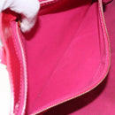 LOUIS VUITTON Monogram Vernis Wilshire PM Hand Bag Rose Pop M93643 Auth 129819-11