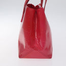 LOUIS VUITTON Monogram Vernis Wilshire PM Hand Bag Rose Pop M93643 Auth 129819-3
