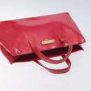 LOUIS VUITTON Monogram Vernis Wilshire PM Hand Bag Rose Pop M93643 Auth 129819-6
