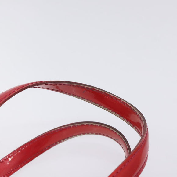 LOUIS VUITTON Monogram Vernis Wilshire PM Hand Bag Rose Pop M93643 Auth 129819