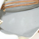 LOUIS VUITTON Monogram Vernis Reade PM Hand Bag Perle M91336 LV Auth 129822-11