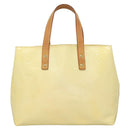 LOUIS VUITTON Monogram Vernis Reade PM Hand Bag Perle M91336 LV Auth 129822-13