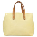 LOUIS VUITTON Monogram Vernis Reade PM Hand Bag Perle M91336 LV Auth 129822-2
