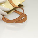 LOUIS VUITTON Monogram Vernis Reade PM Hand Bag Perle M91336 LV Auth 129822-7