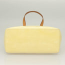 LOUIS VUITTON Monogram Vernis Reade PM Hand Bag Perle M91336 LV Auth 129822-5