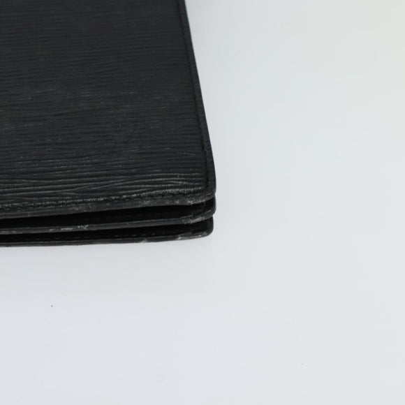 LOUIS VUITTON Epi Angian Shoulder Bag 2way Black M52112 LV Auth 129831